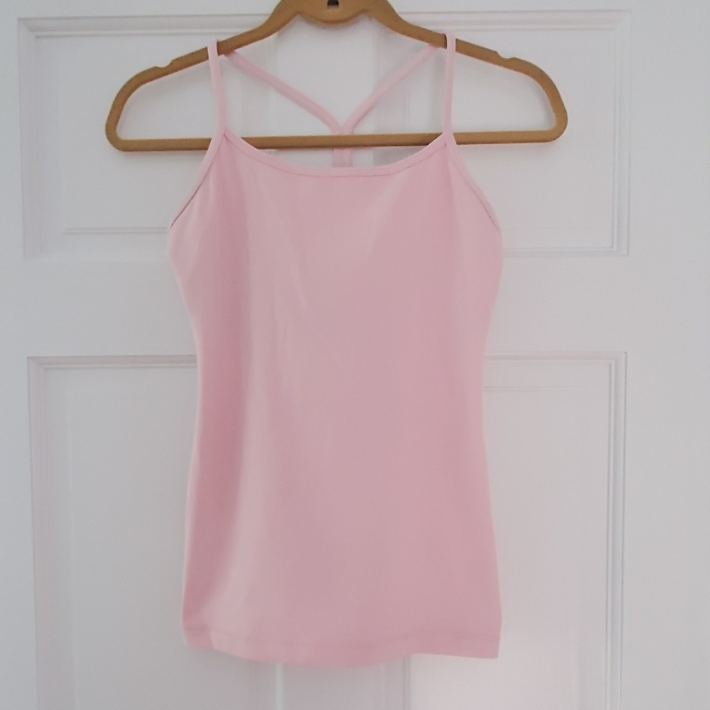 EUC like new Lululemon Power Y Tank Pink